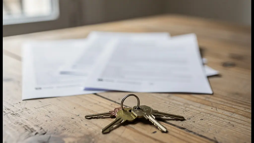 Clés d'appartement posées sur une table évoquant un investissement locatif LMNP